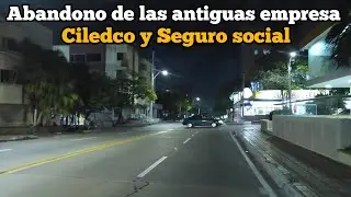 Así se ve el abandono las empresas del pasado: Lácteos Ciledco y Seguros Los Andes en Barranquilla.