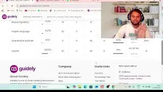 IBPS PO PRE 2025 ❤️&zwj;🔥 Guidely 🙂 Mock 5 😱 Score ✅ 82+ Percentile 😊 #ibpspopre #mockscore #bankpoexam 