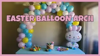 Cristina's Creations | DIY Easter Balloon Arch 🐰