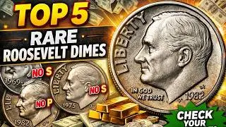 Top 5 Most Valuable Roosevelt Dimes in Circulation Worth Big Money!
