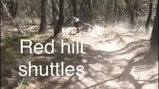 Shuttling at Red Hill MTB Park