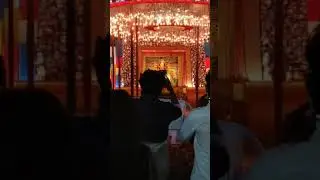Durga Puja Navmi. Durga pandal in Kolkata. Durga puja 2021.