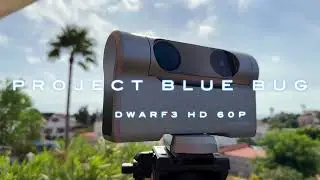 Проект &laquo;Синий жук&raquo; 🫡 Режим слежения DWARF3 в HD 60 кадров в секунду Замедленная съемка жуков или НЛО