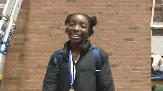 Samiya Eady, Manchester, Won Girls 55m @ Yale HS ITF Classic
