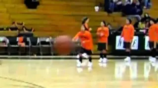 Lady Hawks Warm Up