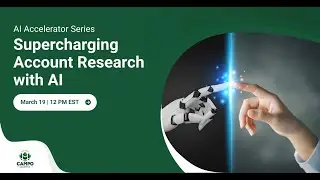AI Accelerator Series: Supercharging Account Research with AI