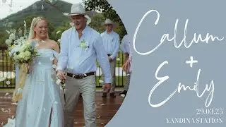 Rustic Sunshine Coast Wedding at Yandina Station | Emily & Callum