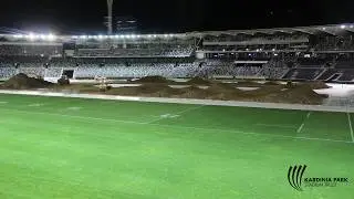 Watch GMHBA Stadium Transform From Festival Supercross Track