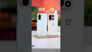 OnePlus 15 vs 15R , same ? #Shorts
