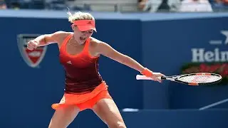 US Open Tennis Tweener: Kristina Mladenovic Sneaks Past Ekaterina Makarova (2015)