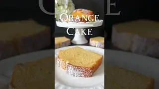 Orange Cake Recipe  🍊🤍
