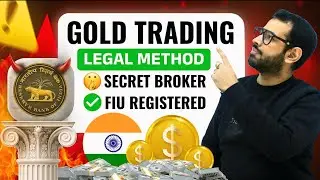 GOLD (XAUUSD) Trading का LEGAL Broker मिल गया ✅ #goldtrading 