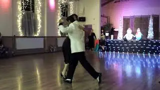 Tracie & Omar demonstrate Tango | Tracie's Latin Club, Southampton