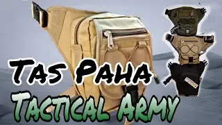 Tas Pinggang Tactical army keren!!!