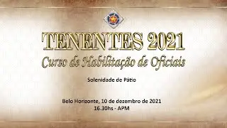 Solenidade de Formatura do CHO 2021 da PMMG