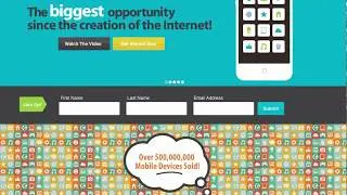 Direct response website design for mobile opportunity