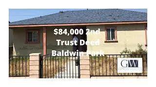 $84,000 2nd  Private Money Trust Deed Loan