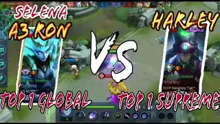 SELENA A3 RON TOP 1 GLOBAL VS HARLEY TOP 1 SUPREME