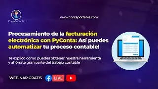 Procesamiento de la facturación electrónica con PyConta: Así puedes automatizar tu proceso contable!