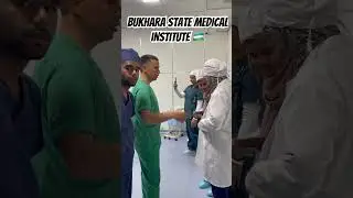 Bukhara state medical institute hospital tour  🇺🇿#uzbekistan #Bukhara #doctor #mbbsabroad #shorts
