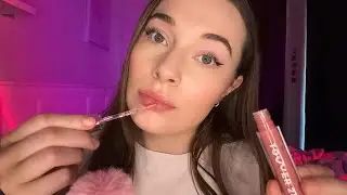 ASMR Lip Gloss Application | Personal Attention & Positive Affirmations for Sleep & Relaxation 🥰