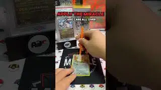 HOW TO CLEAN YOUR CARDS FOR YOUR PSA SUBMISSION🤝 #pokemontcg #psa #grading #pokemoncards #pokemon