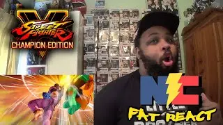 Street Fighter V Champion Edition Official Dan Gameplay Trailer REACTION!!! -The Fat REACT!