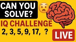 LIVE Math Puzzle 🔥 Can You Crack This Logic? | Brain Teaser Stream | Toys Hub