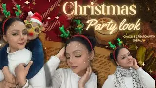 Christmas party look 🥳🎄🦌🛷🎁🌟🔔💫🎅🏻☃️| Chaos & Creation with Shefali ✨ #trend #christmas #christmasparty
