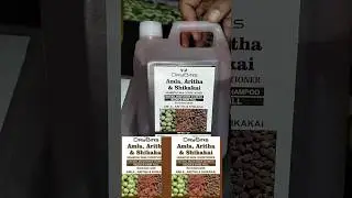 Best' shampoo Amla, Aritha Shikakai Shanmpoo with conditioner for Reduce hairf..#meeso #haircare
