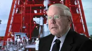 Dr. George Paulikas at The Aerospace Corporation's 50th Anniversary Celebrations