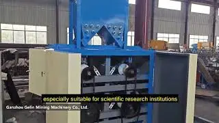 Zircon rutile ilmenite monazite mine pilot plant  four roller 165*500 high tension roller separator