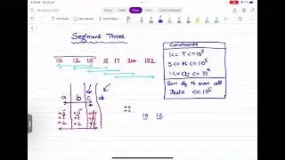 SEGTHREE (Segment Three) - CodeChef Starter 99