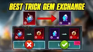 Best Trick Gem Exchange BGMI | Gem Convert Trick | Pre Order Gem Exchange Event BGMI