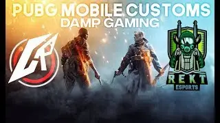 DAMP Gaming- Competitive Scrims- Daily Unlimited Custom Room - #PUBGMobile #GRORG