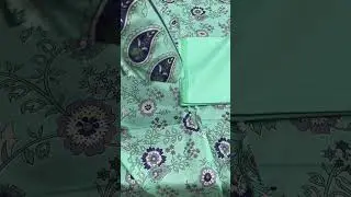 Nishat digital printed lawn with voil Dupatta