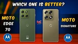 Motorola Edge 70 vs Motorola Signature 🔥 Kaunsa Best Hai?