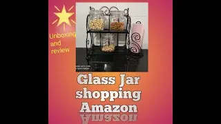 Glass Jar shopping#kitchen storage#Amazon shopping#unboxing#maygha's Simply Home