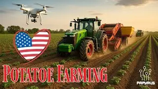 Hi-Tech Potato Farming in the USA vs. Traditional method