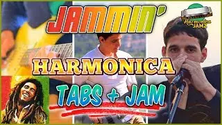 Jammin' (Bob Marley): HARMONICA TABS + Jam Track