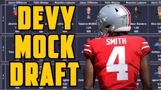 Startup DEVY Mock Draft | Future Dynasty Players