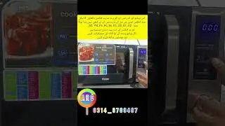 Haier microwave oven HMN 25100EGB all functions guide @ArhamRepairingCenter