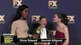 Olivia Edward & Hannah Alligood | 2020 FX TCA | Red Carpet