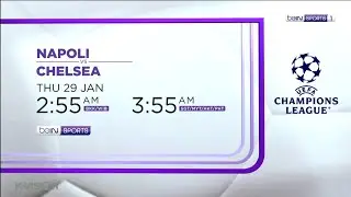 beIN Sports 1 Asia - UCL: Napoli VS Chelsea - Promo (via K&bull;Vision)