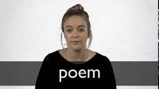 How to pronounce POEM in British English