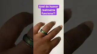 Anel do humor realmente funciona?! #fashion #anel #aneldohumor