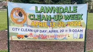 Lawndale Clean Up Day - April 2024