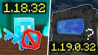 НОВАЯ БЕТА МАЙНКРАФТ БЕДРОК 1.19.0.32 | РЕЛИЗ МАЙНКРАФТ 1.18.32 | МАЙНКРАФТ ПЕ 1.19.0.33