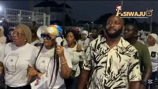 FEMI ADEBAYO, IYABO OJO LEADS CANDLE LIGHT PROCESSION FOR LATE ALLWELL ADEMOLA 