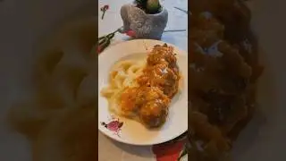 Juicy Rice Meatballs 🤤